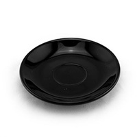 Black Saucer for Bistro Cups